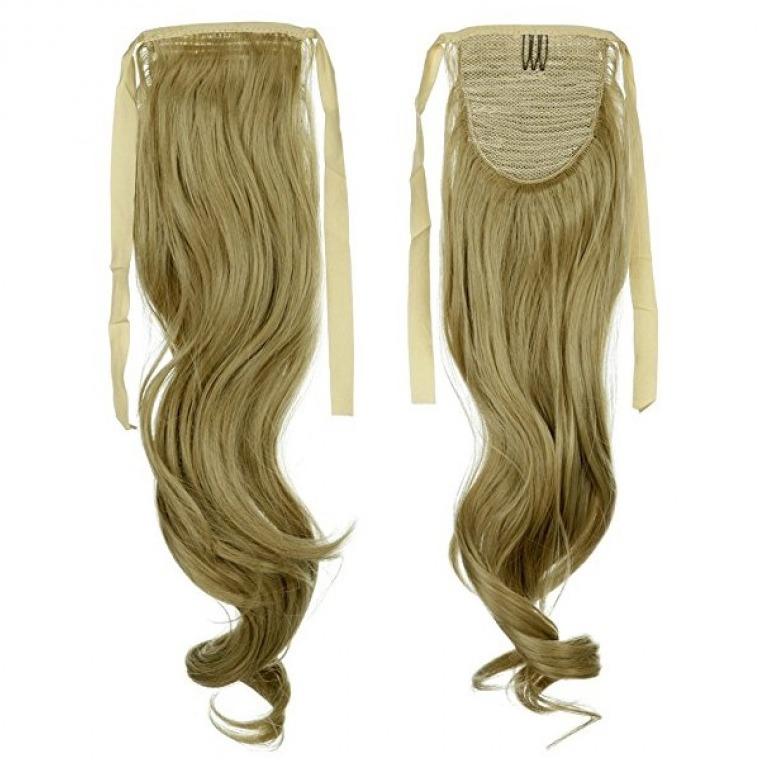 Hair Clip Volume Ponytail Kuncir Panjang Curly (Blonde) - HO3392
