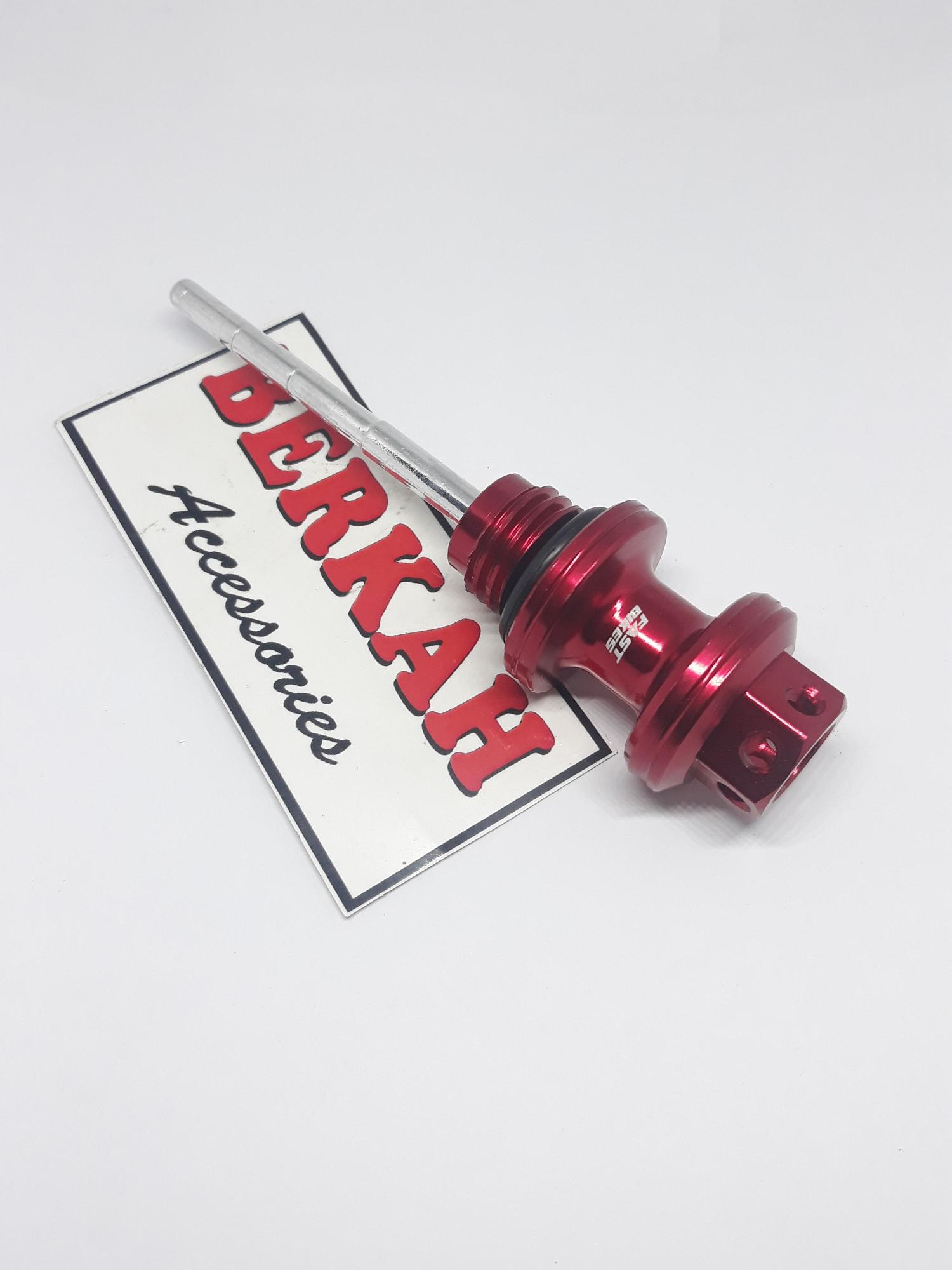 Tutup oli semua motor full cnc warna merah