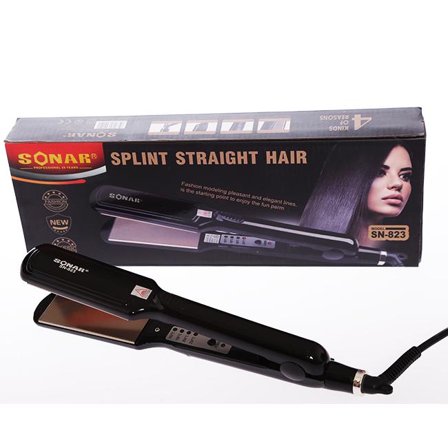PROMO LAZADA SONAR Catokan Rambut Lurus SONAR SN 823 - HITAM