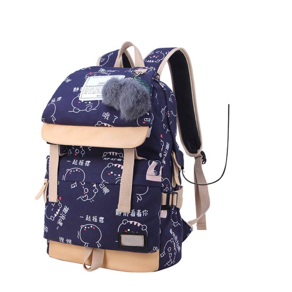 SIMMY RANSEL SINGLE/TAS PUNGGUNG WANITA/RANSEL WANITA/RANSEL SEKOLAH/TAS ANTI AIR