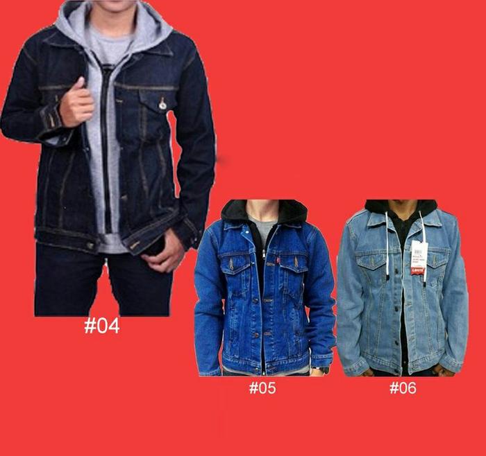 PROMO !! JAKET JEANS JAKET LEVIS HOODIE ARIEL JAKET ARIEL JAKET HUDIE