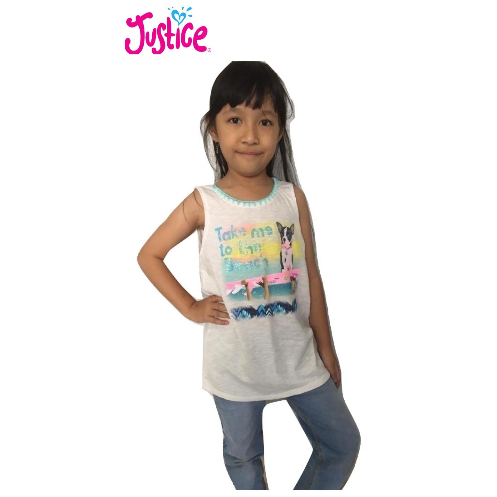 Baju Anak / Kaos Anak / Baju Remaja / Kaos Remaja / Baju Atasan Anak Perempuan merk Justice TEE-01