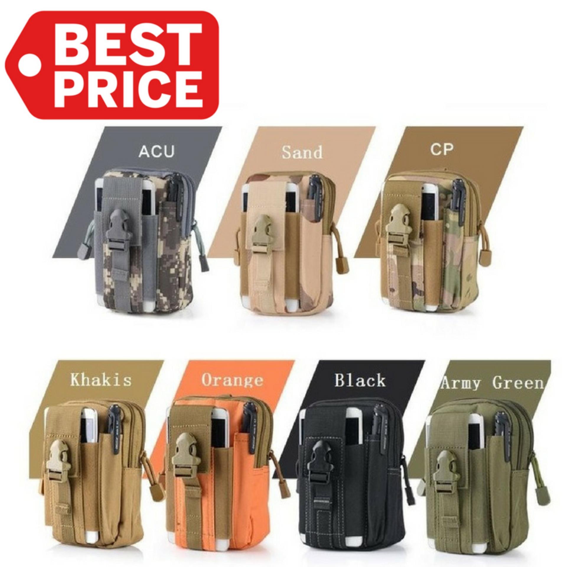 TOKO49 - Dompet / Tas Pinggang Army Cowok Keren / Canvas Wallet Import