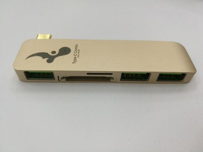 Converter USB type C to Card Reader and USB 3.0