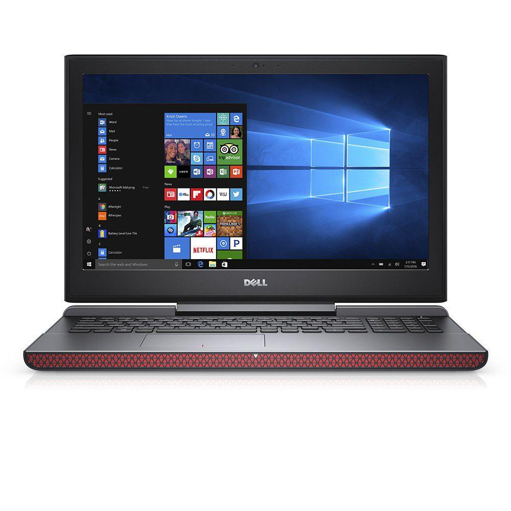 Dell Inspiron 7567 [Ci7-7700HQ, 8GB, 1TB+128SSD, GTX-1050Ti 4GB, Windows 10] Hitam