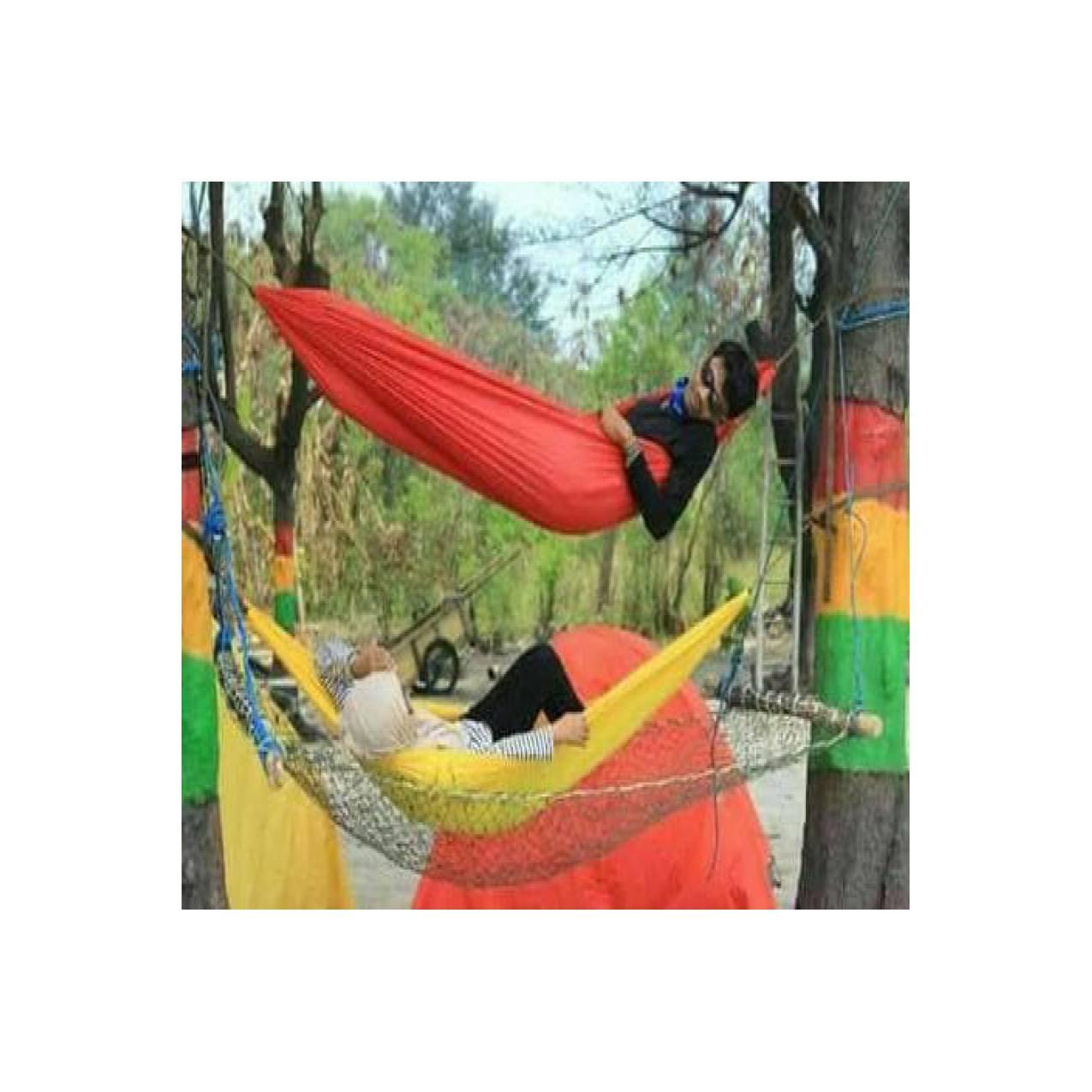 Jual Sleeping Bag Polar + Hammock Peket Murah Not Eiger Consina Rei