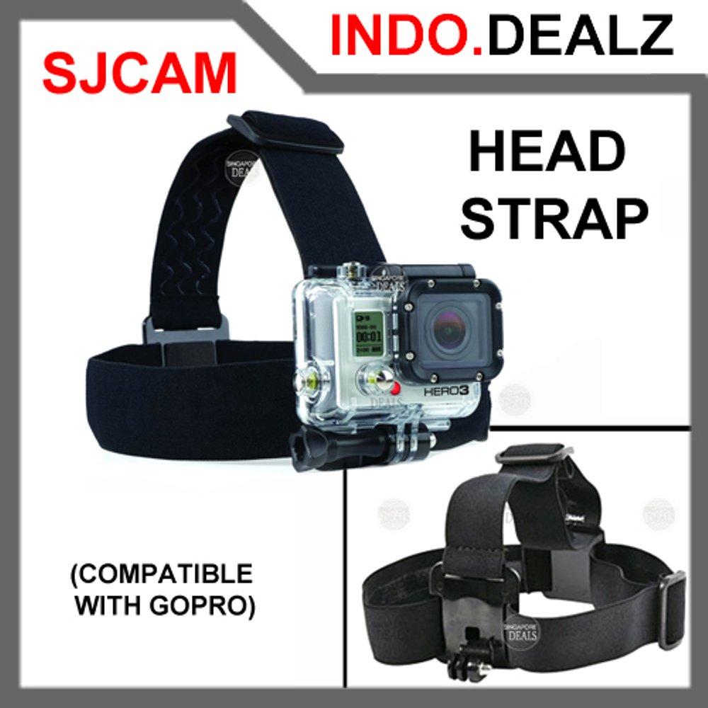 HEAD STRAP SJCAM SJ4 GOPRO/XIAOMI YI XIAOYI ACTION CAMERA ACCESSORIES AKSESORIS KAMERA