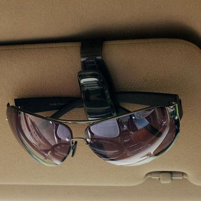Penjepit Kacamata Mobil Sun Visor - Penjepit Multi Fungsi Karcis, dll