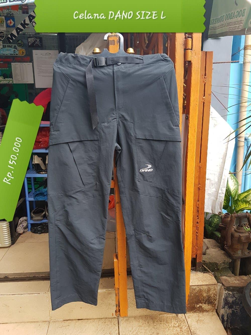 celana panjang dano L buka rei eiger consina makalu tnf Berkualitas