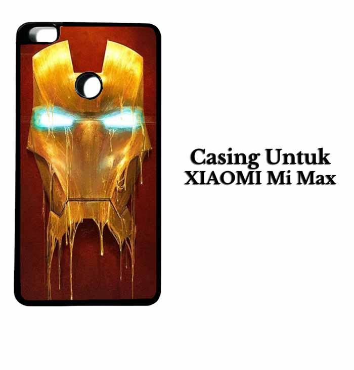 Casing XIAOMI Mi MAX melting iron man mask Hardcase Custom Case Se7enstores