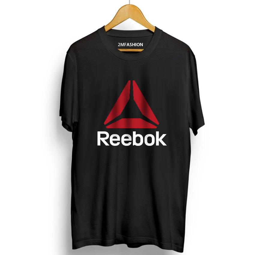 TSHIRT REEBOK BLACK PREMIUM - KAOS DISTRO REEBOK