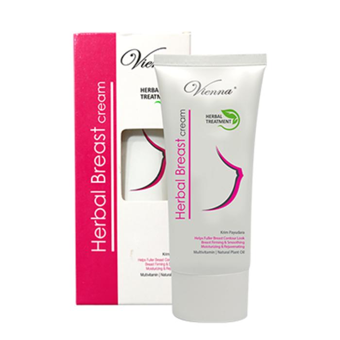 Vienna Herbal Breast Cream Pembesar Payudara Aman BPOM