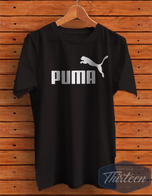Kaos Original Baju Bola Puma Kualitas Distro - Hitam