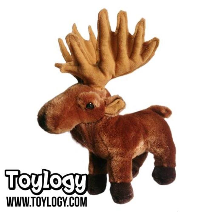 Boneka Hewan Rusa Besar ( Elk - Moose Doll ) 10 Inch