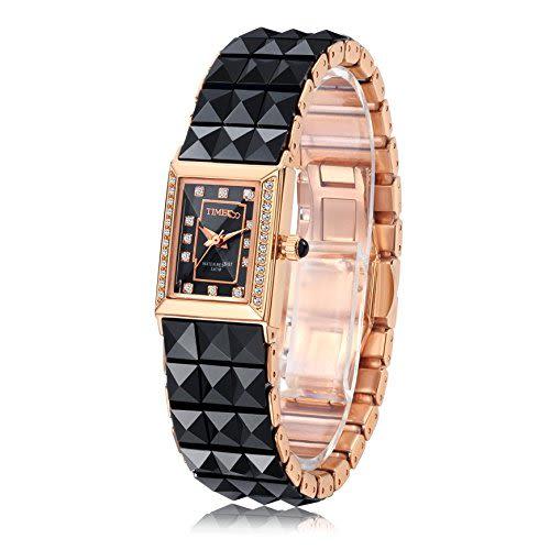 Seiko Time100 Dibuat Di Jepang 50 M Arloji Wanita Tahan Air W50055 (Hitam)
