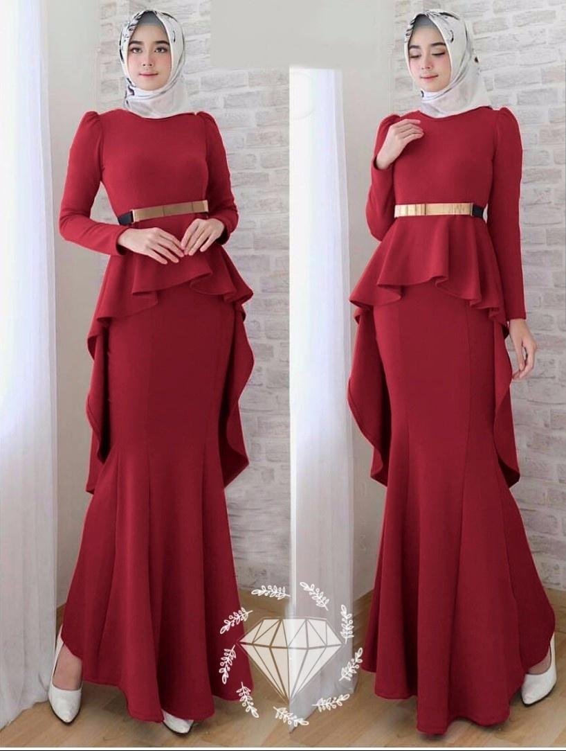 Newone Shop Maxi Latata - Gamis Latata - Gamis Syari Wanita Terbaru - Fashion Muslim Wanit - Maxi Dress Wanita - Baju Muslim Wanita Terbaru - Alx