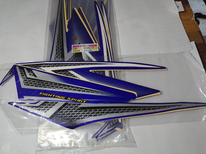 Stiker Bodi & Lis Body & Striping Rxking New 2003 MerahIDR50800. Rp 50.800