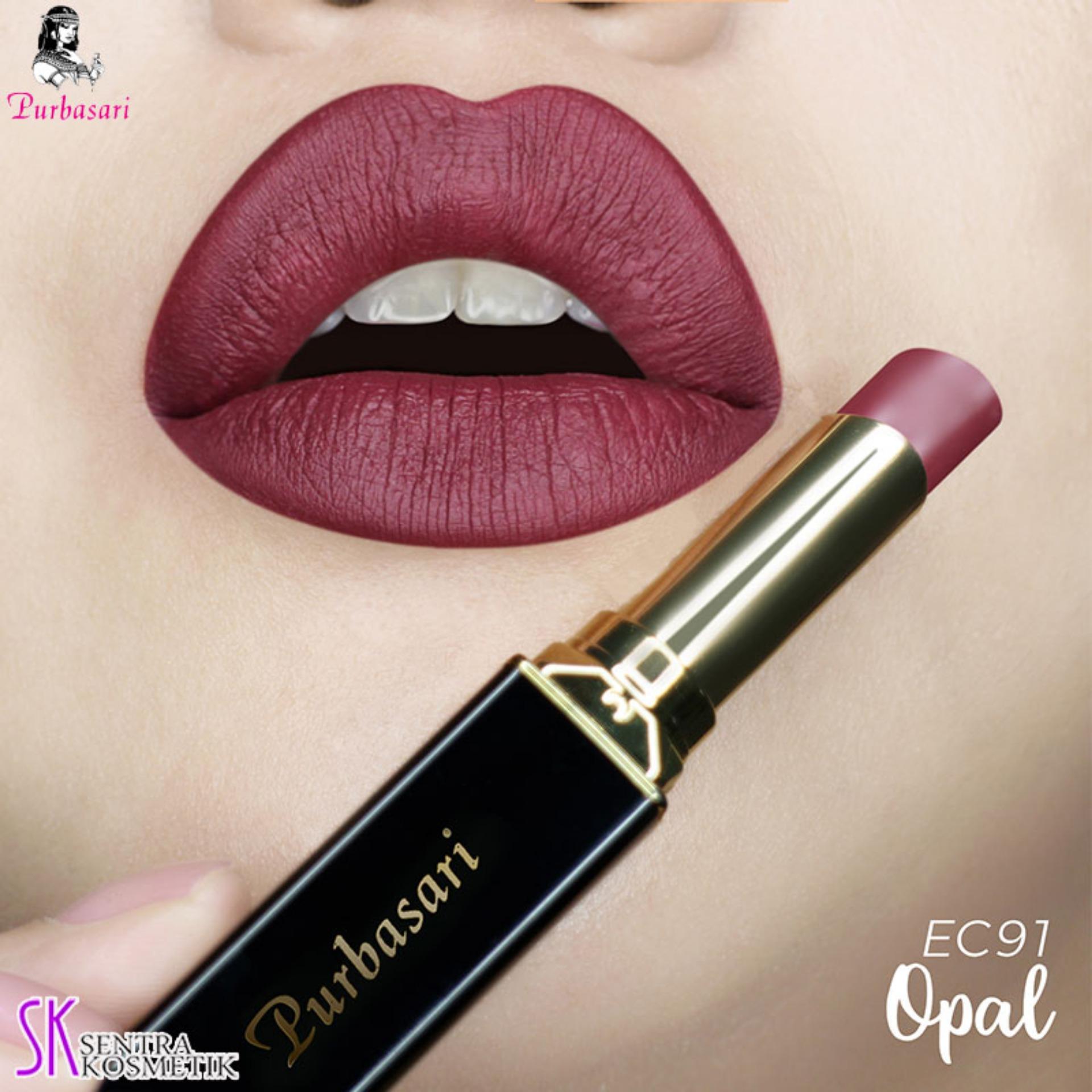 Purbasari Lipstick Collor Matte 91 OPAL