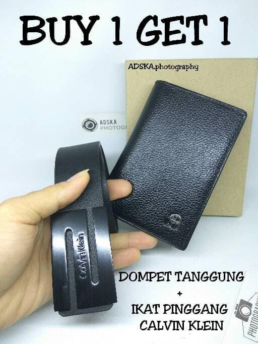 HOT PROMO!!! PALING DICARI DOMPET PRIA TANGGUNG KULIT AIGNER & IKAT PINGGANG CK - zA7J1l