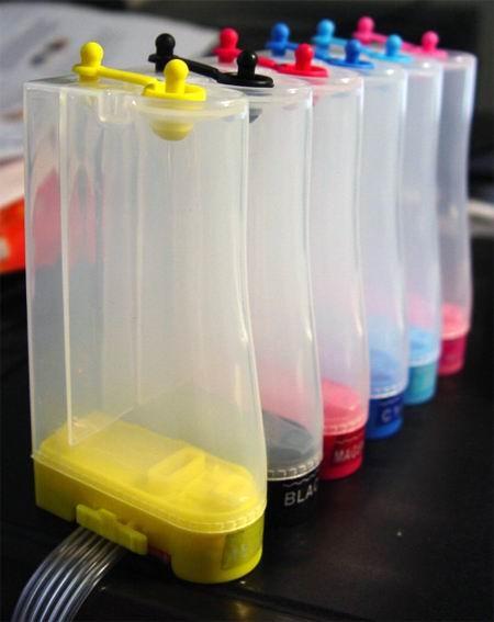 Tabung Infus/Modif Transfaran Printer Canon Epson HP 4 warna 100ml