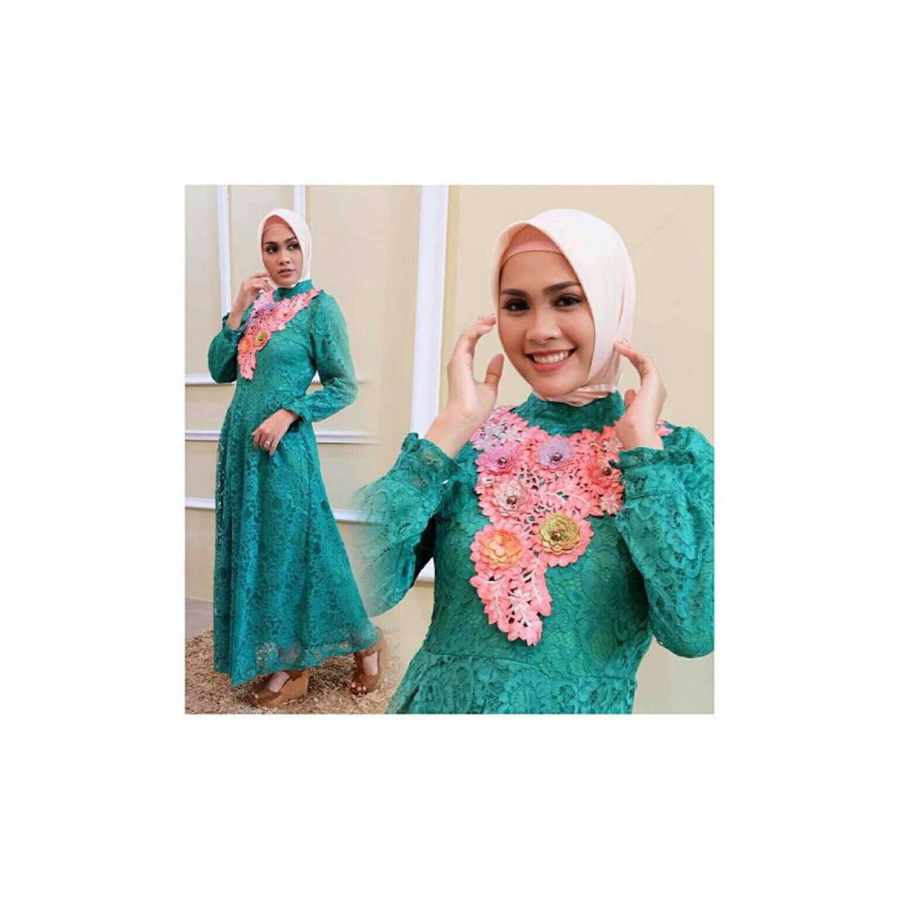 KEBAYA MUSLIM PREMIUM / GAMIS SYAR'I MODERN/ BAJU LEBARAN MURAH CANTIK