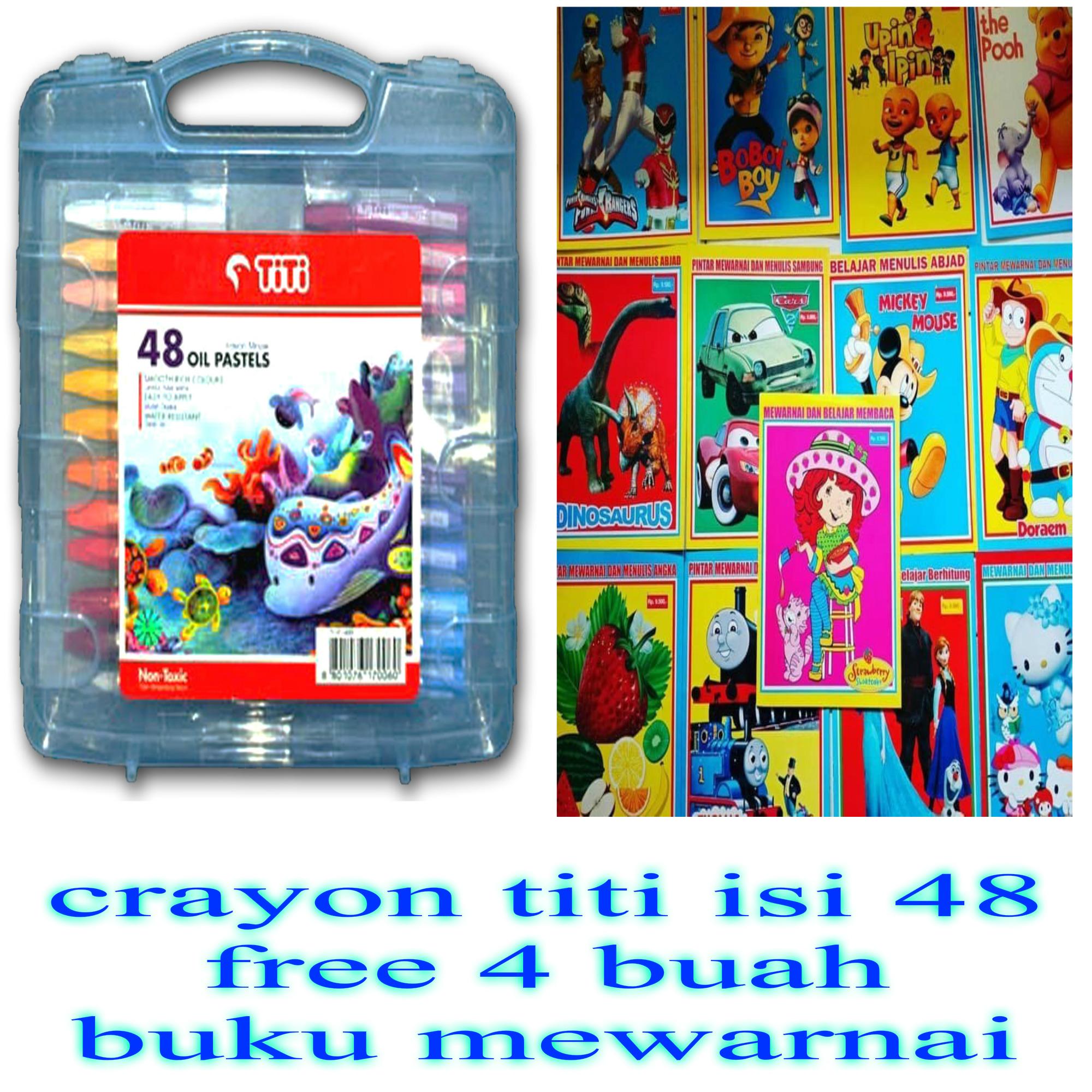 Mewarnai Dengan Crayon Titi - GAMBAR MEWARNAI HD