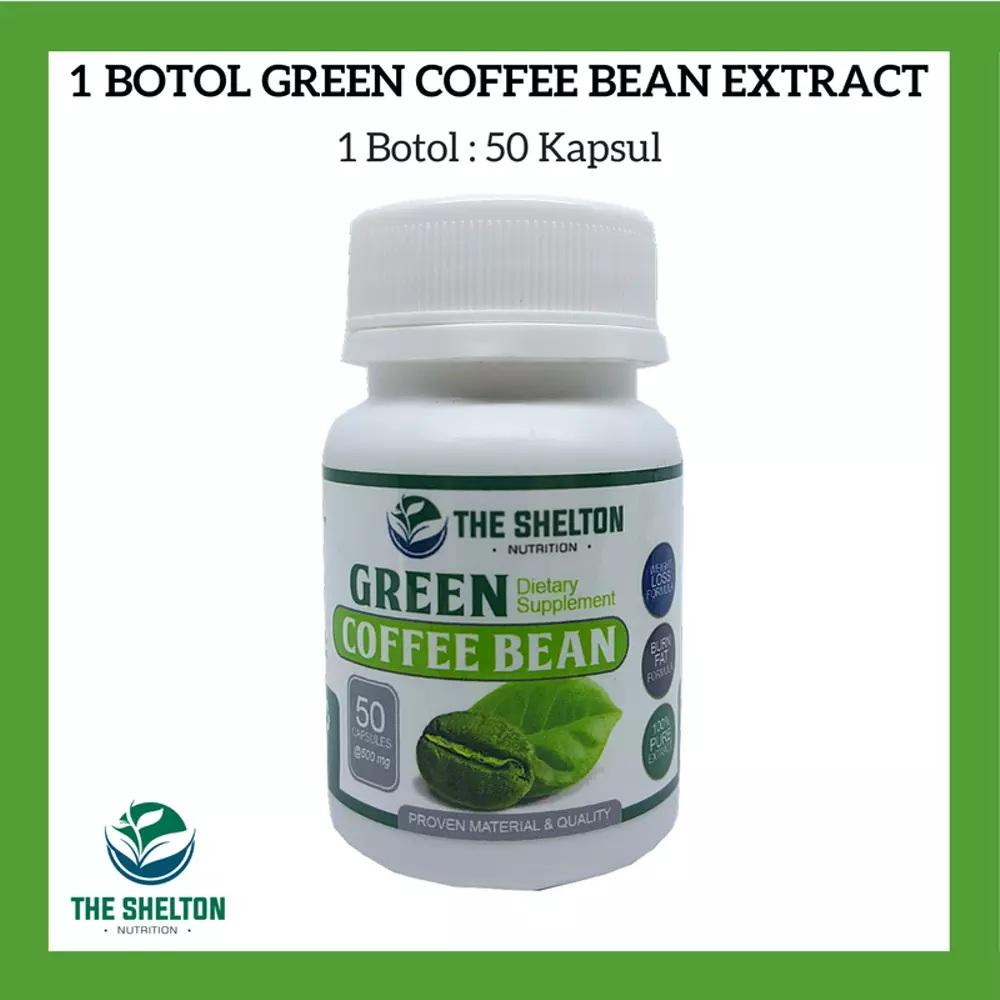 1 Botol Green Coffee Bean Extract / Kopi Hijau Extract Untuk Diet Pelangsing ( Premium Quality )
