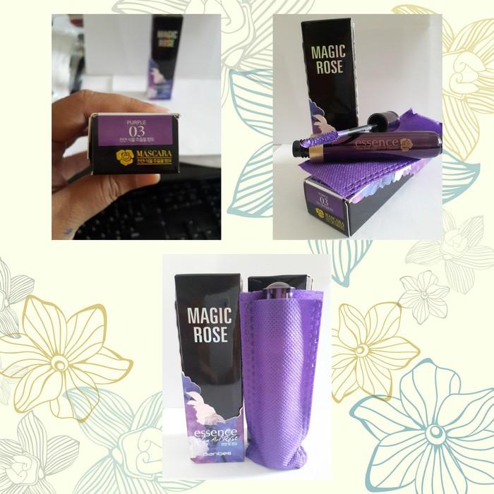 Termurah Dan Terlaris PURPLE/UNGU ( 03 ) MASCARA MAGIC ROSE ESSENCE HANBEILI 1604
