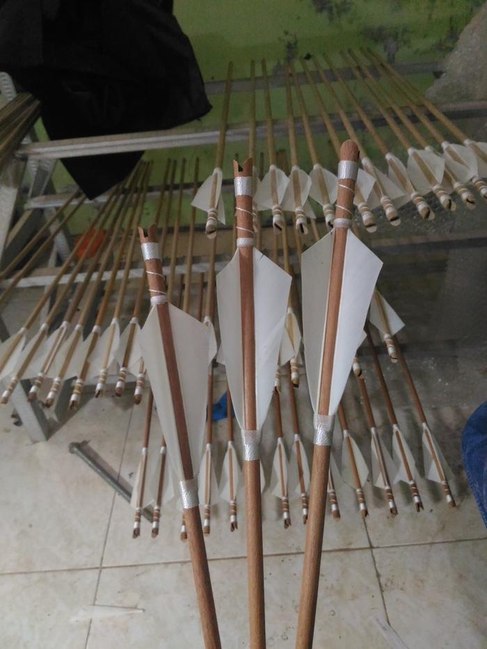 HOT SPESIAL!!! anak panah kayu samarinda premium / arrow panahan - LroxRl
