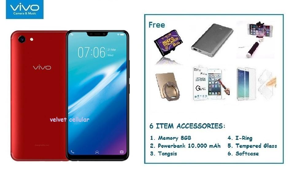VIVO Y81 [3/16GB] + 6 Item Accessories