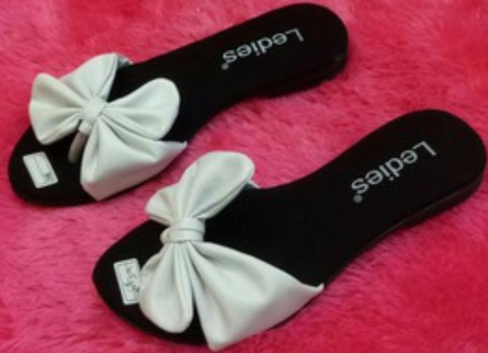 Sendal wanita murah Sandal Teplek Pita Jepit bunga Model Terbaru_pita_1_