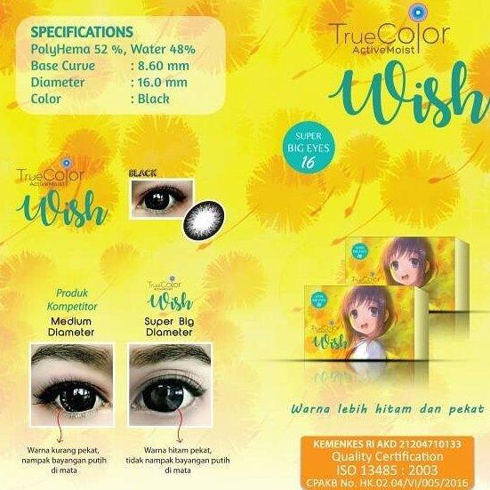 Softlens Wish kontaklens lensa murah cantik menarik asli bpom