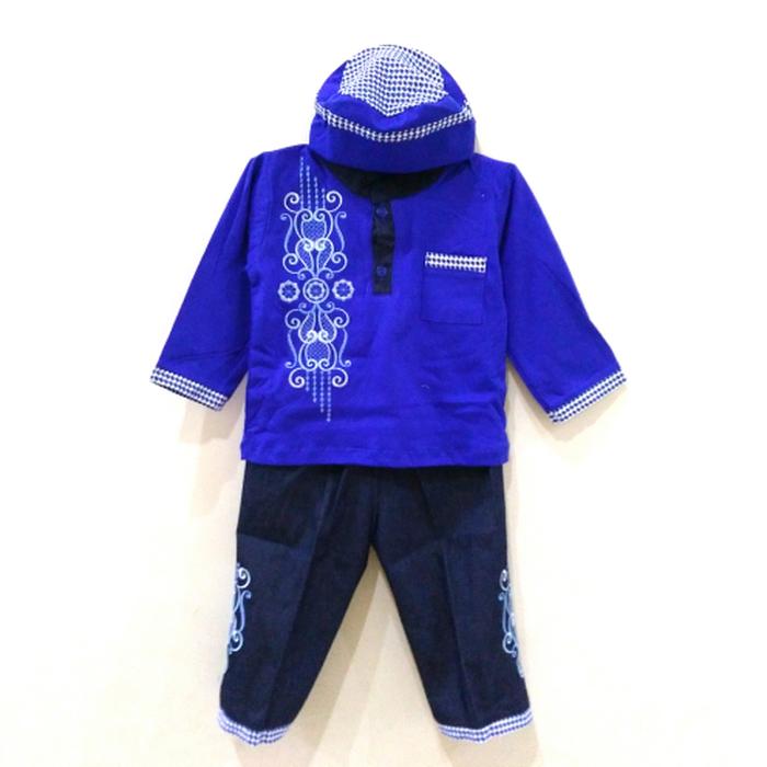 Baju Koko Muslim Setelan Anak Bayi Laki-Laki / Cowok Denim01 (2 - 12) - Setelan Baju Anak terbaru / Setelan Baju Anak termurah / Setelan Baju Anak berkualitas / Setelan Baju Anak lucu / Setelan Baju Anak bayi / Setelan Baju Anak keren / Setelan Baju Anak