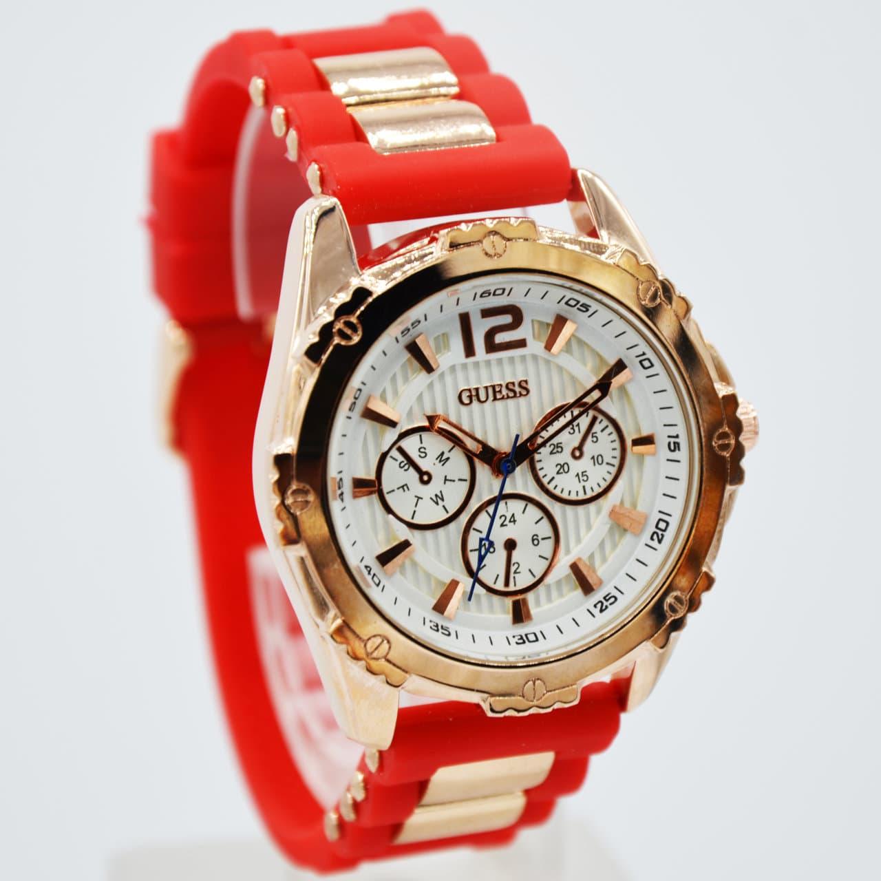 Jam Tangan Wanita Guess Chorno Jam Tangan Kasual - Jam Tangan Fashion