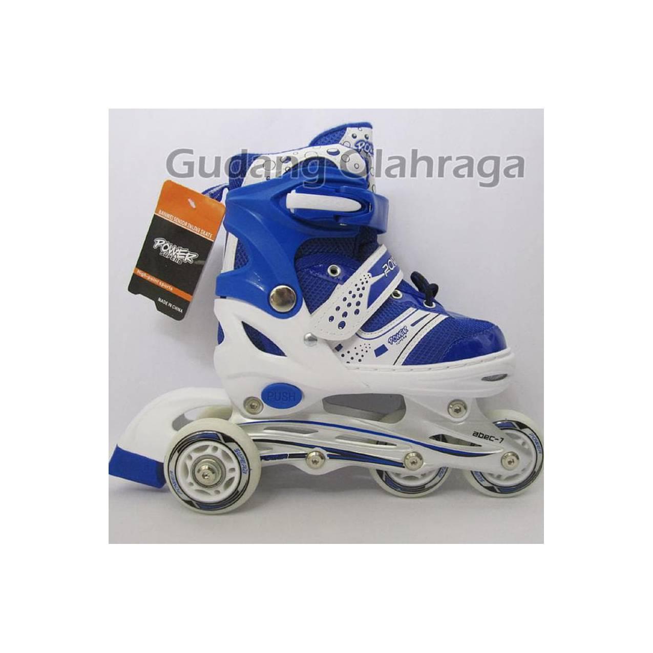 Jual Sepatu Roda Bajaj Power Superb Sol (Jahit) / Inline Skate Anak,