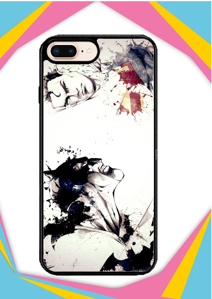 Casing iPhone 6 | 6S Custom Hardcase superman vs batman art Z0483 Case Cover