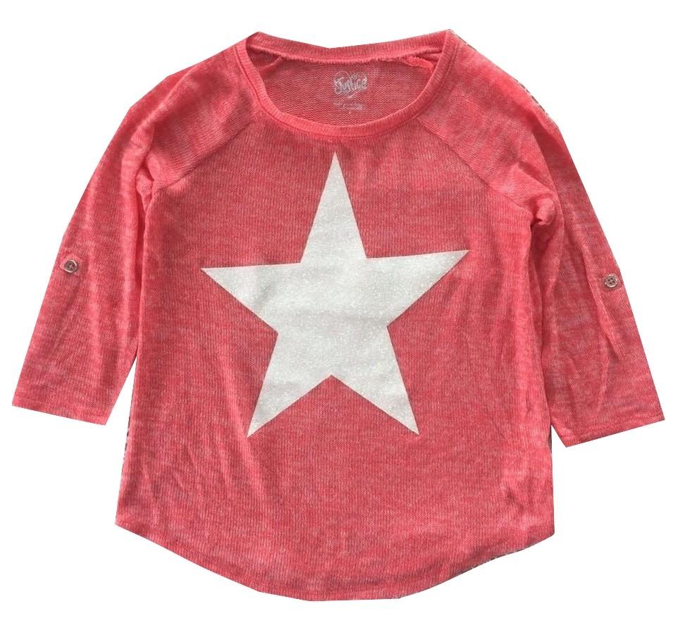Baju Kaos Lengan Panjang Anak Perempuan dan Baju Remaja merk Justice SWT-06