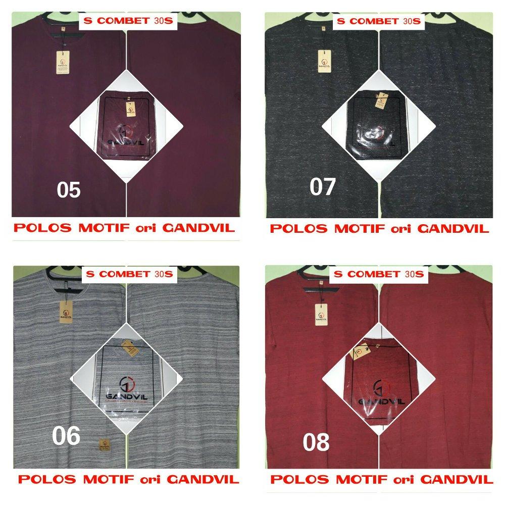 Kaos polos murah kaos polos o neck ori motif GANDVIL di lapak Fashion depok bahrudin_tanjung
