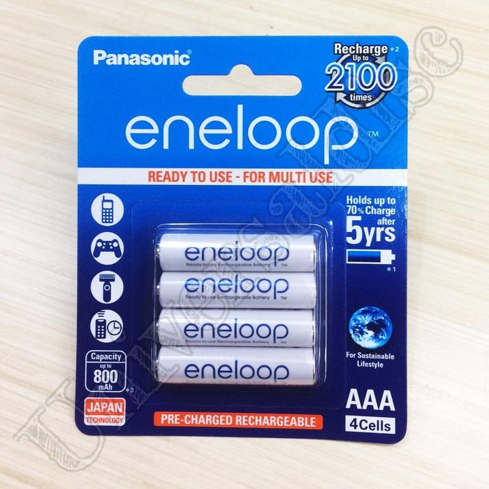 New Produk Baterai Eneloop Panasonic AAA 800mAh isi 4pcs