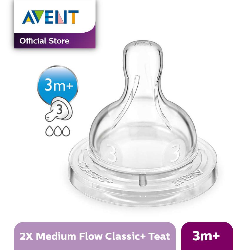 Philips Avent SCF633/27 TEAT MEDIUM FLOW 3 HOLES NORM