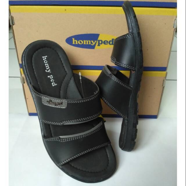 Sandal casual pria Homyped Ignis 02 Black 43