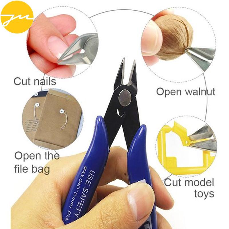 JMS Sesuatu Yg Menjentik Tang Portabel Baja Karbon Tinggi Karet Flush Snip