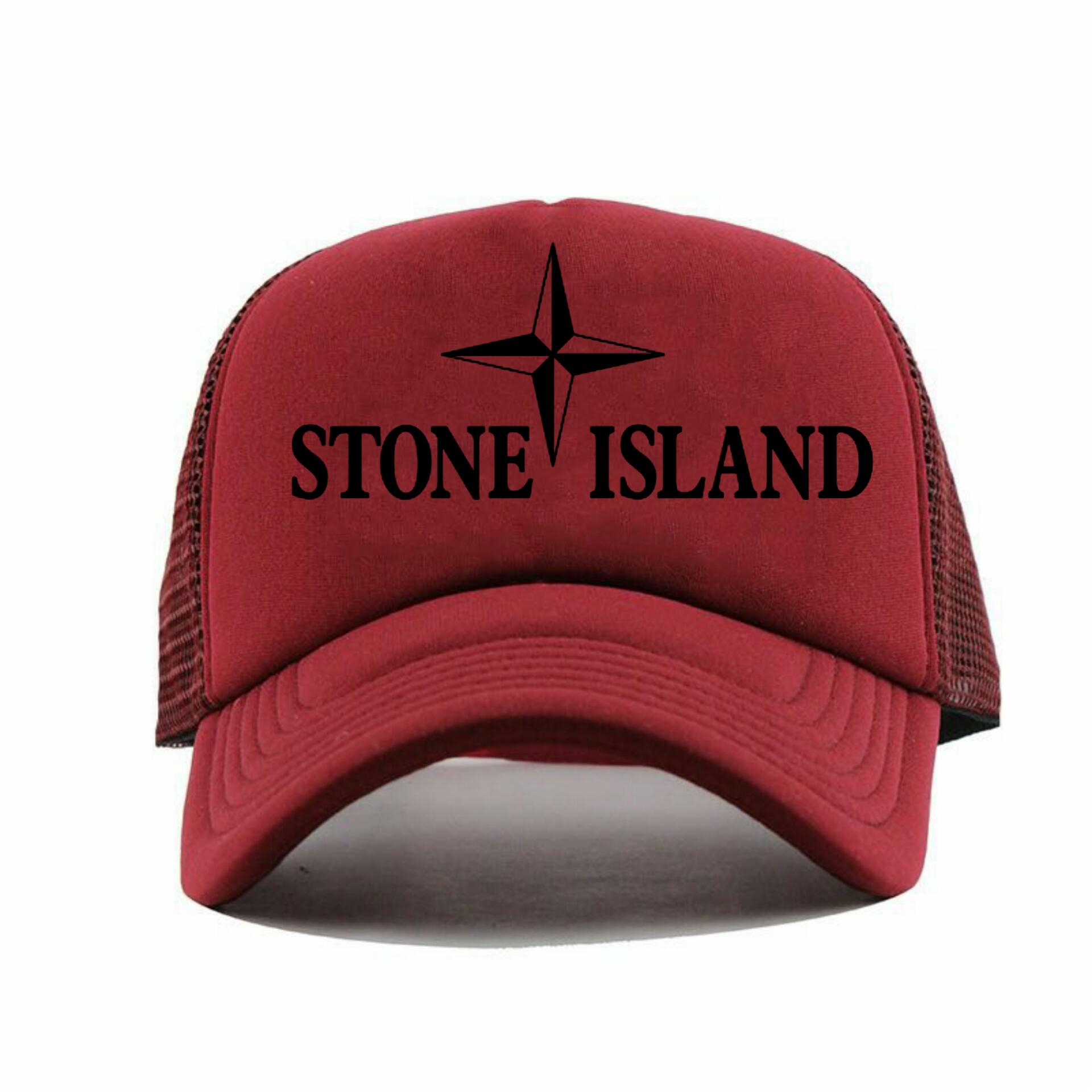 SEVEN CUSTOM - TOPI TRUCKER JARING STONE ISLAND