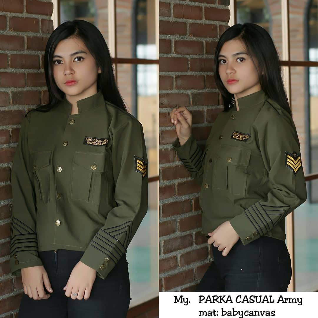 PARKA CASUAL - JAKET PARKA WANITA - JAKET WANITA