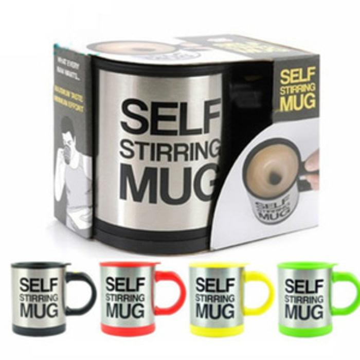 Paling Ajaib Self Stiring Mug Gelas Pengaduk Otomatis - Random Color