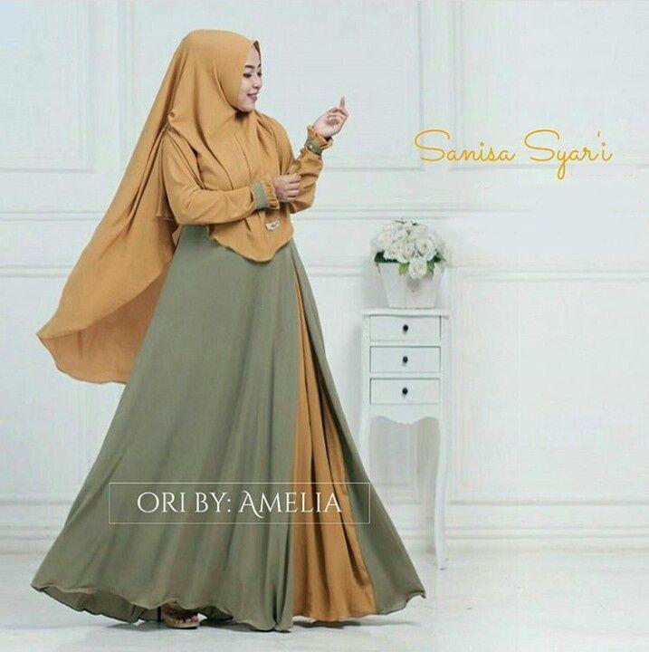 Fly_olshop - Gamis Sanisa Syar'i