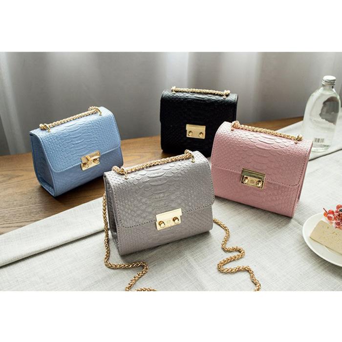 Tas Selempang Wanita Model Crocodile Import High Quality