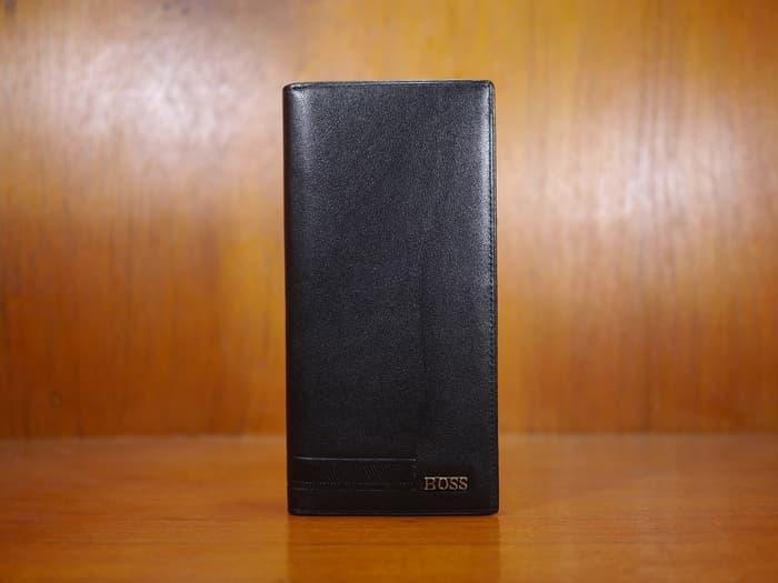 ASLI!!! dompet pria panjang Import Hugo Boss DP1603-08 black - ikKrCq
