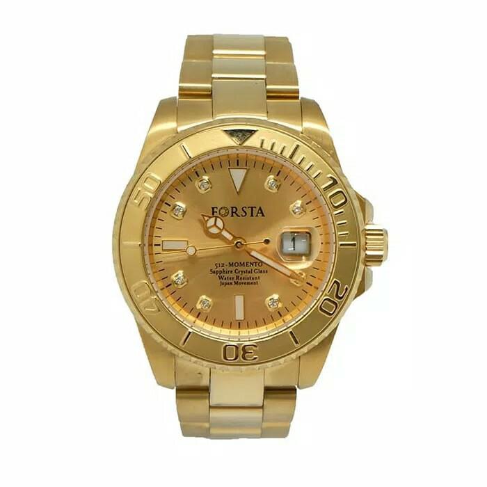 Jam Tangan Forsta Momento Rolex All Gold Man pria smartwatch SKMEI