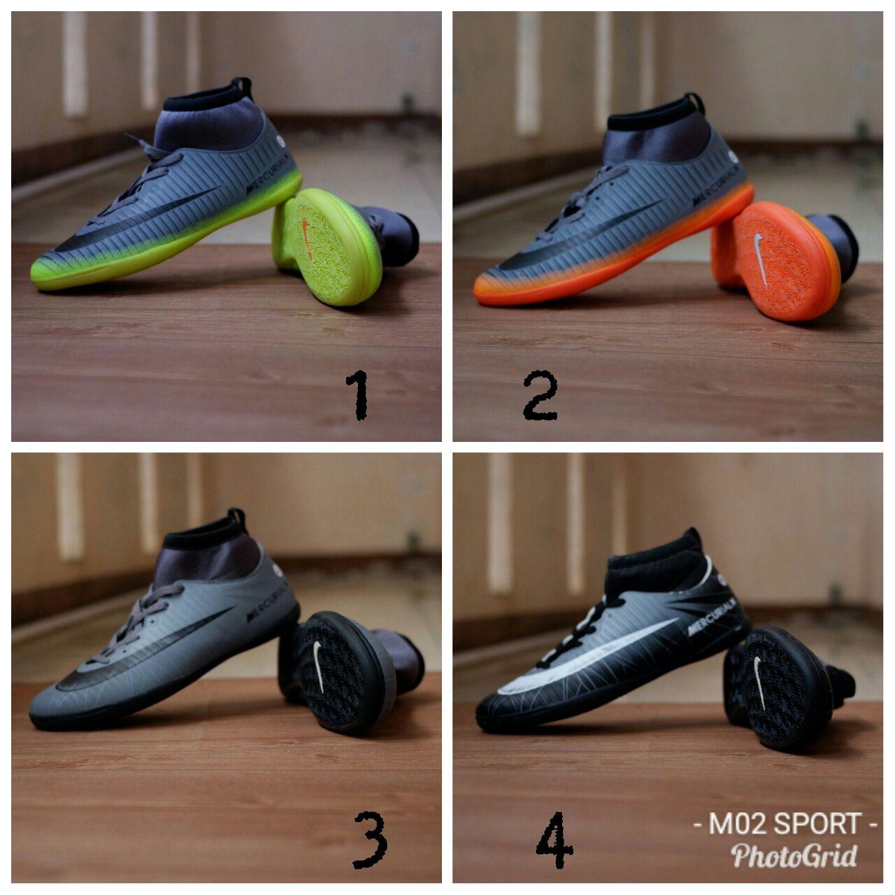 Sepatu futsal superfly ada empat pilihan warna